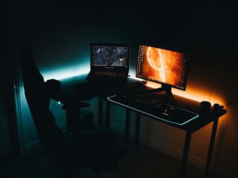 Controller in low light
